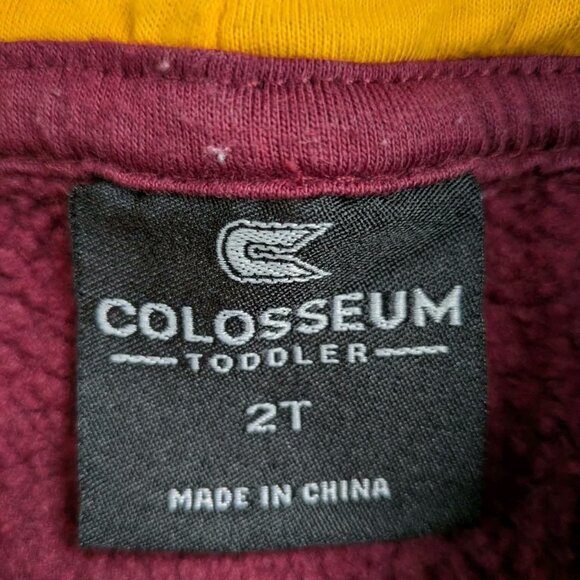 Minnesota Gophers 4t Hoodie Sweatshirt Gold Maroon - Picture 3 of 4